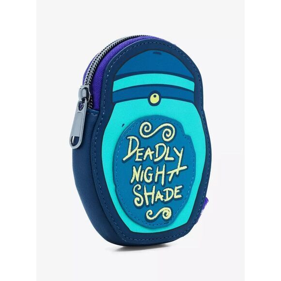 Loungefly‎ The Nightmare Before Christmas Deadly Night Shade Figural Coin Purse - Picture 2 of 4